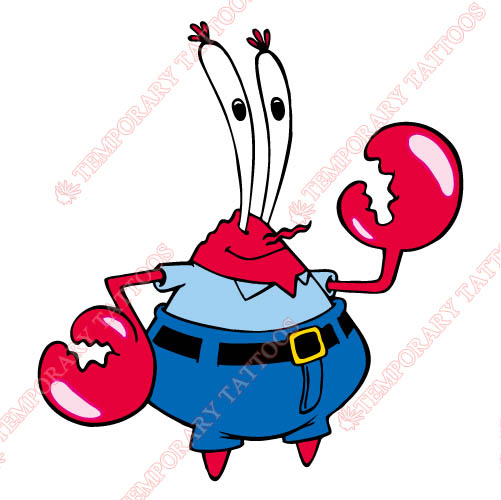 SpongeBob SquarePants Customize Temporary Tattoos Stickers NO.852